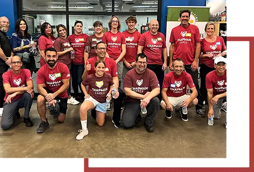 Chapman Automall's employees get involved with the community'